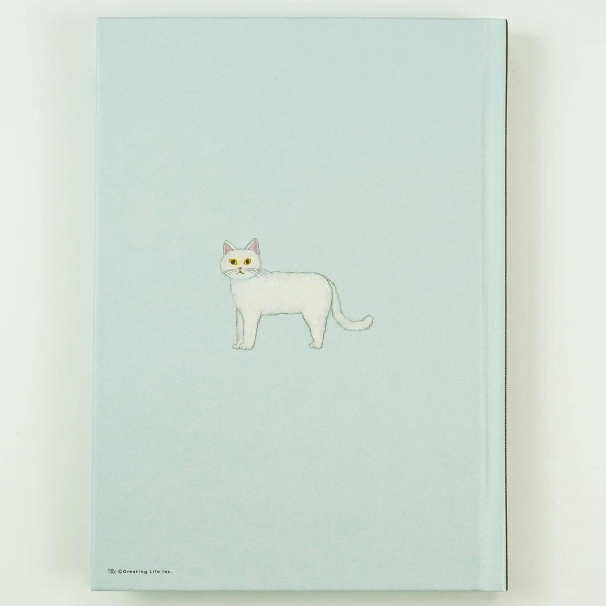 Greeting Life YZD-434 Illustration Changes Every Page Diary Cat Gray