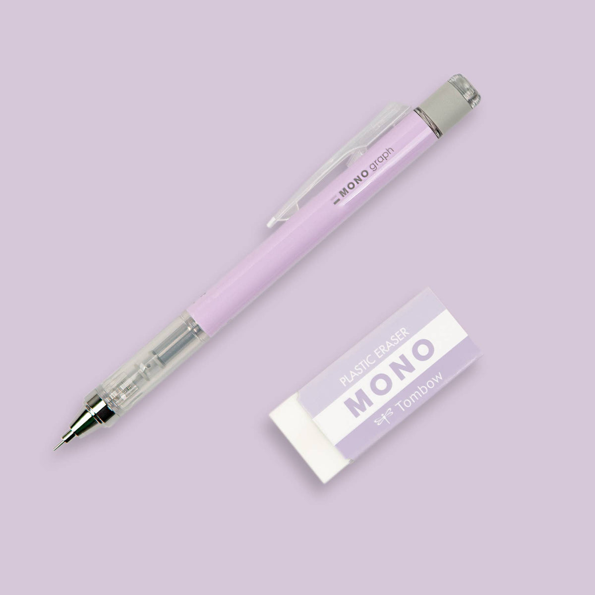 MONO Graph Mechanical Pencil + Eraser Set