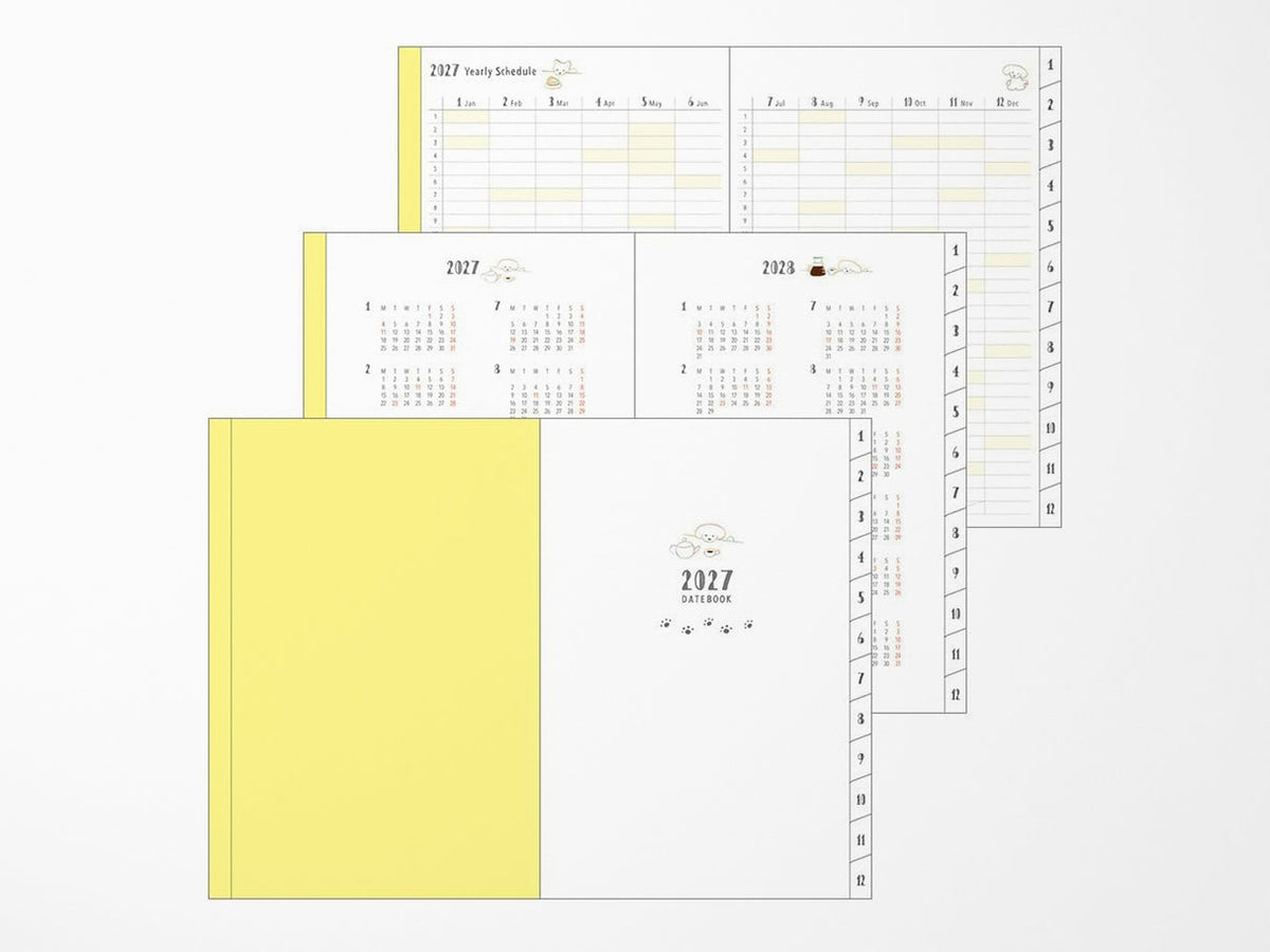 Pocket Diary B6 Dog 2027