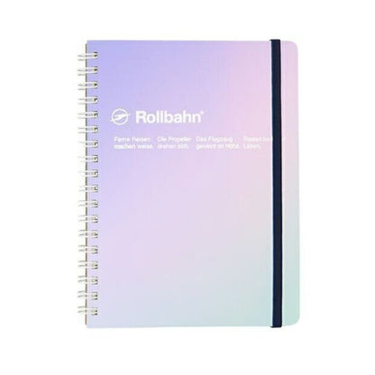 Rollbahn Delfonics spiral notebook - metallic polarized