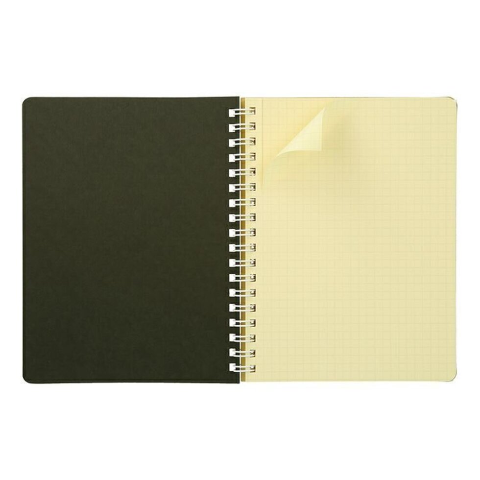 Rollbahn Delfonics spiral notebook - metallic polarized