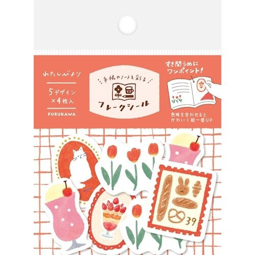 Furukawa Shiko Stickers Watashi-biyori Washi flake