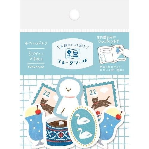 Furukawa Shiko Stickers Watashi-biyori Washi flake