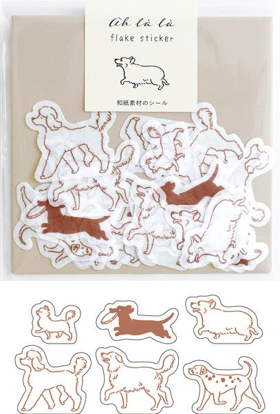 Stickers Dogs Flake sticker