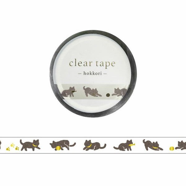 Mind Wave - Clear Tape- 7mm - Hokkori Kuroneko