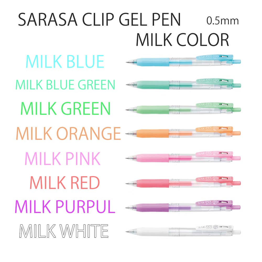 ZEBRA SARASA CLIP GEL PEN