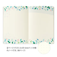 Yuru Log Notebook - B6 - Floral