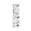 G. C. Press Brushed Cat Sticker