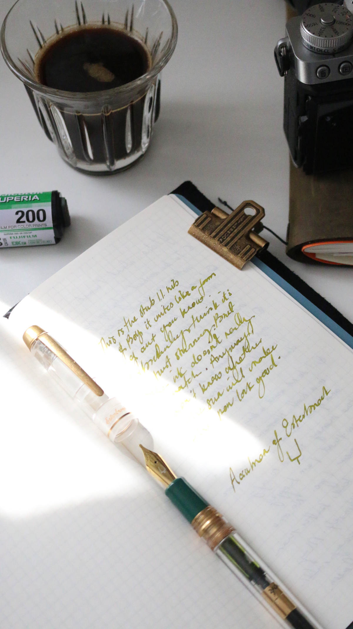 Esterbrook x Accutron Spaceview Estie Fountain Pen