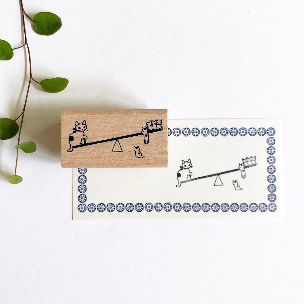 Pottering Cat Stamps