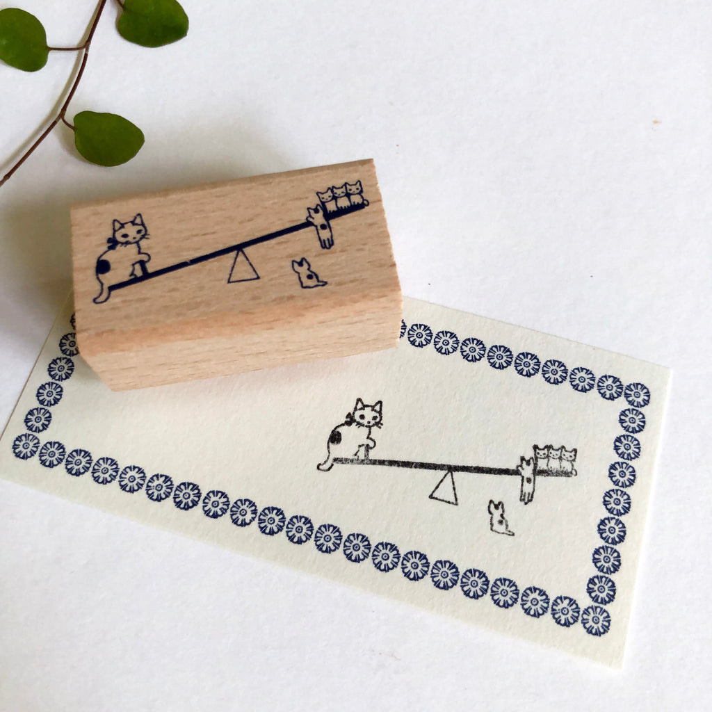 Pottering Cat Stamps