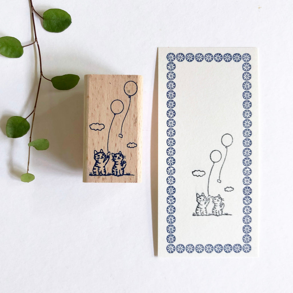 Pottering Cat Stamps