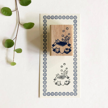 Pottering Cat Stamps