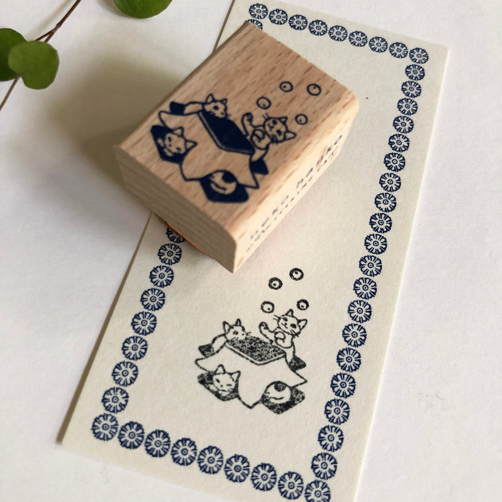 Pottering Cat Stamps