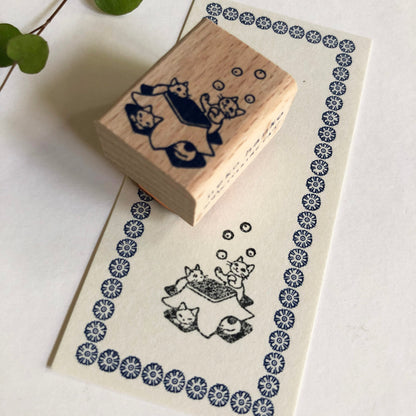 Pottering Cat Stamps