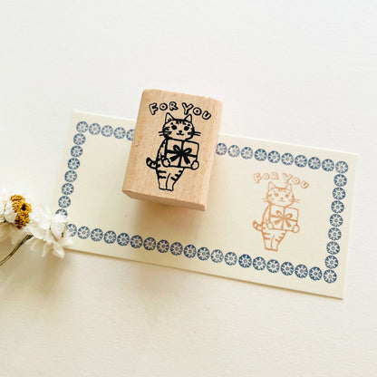 Pottering Cat Stamps