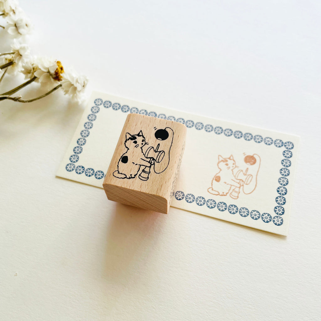 Pottering Cat Stamps