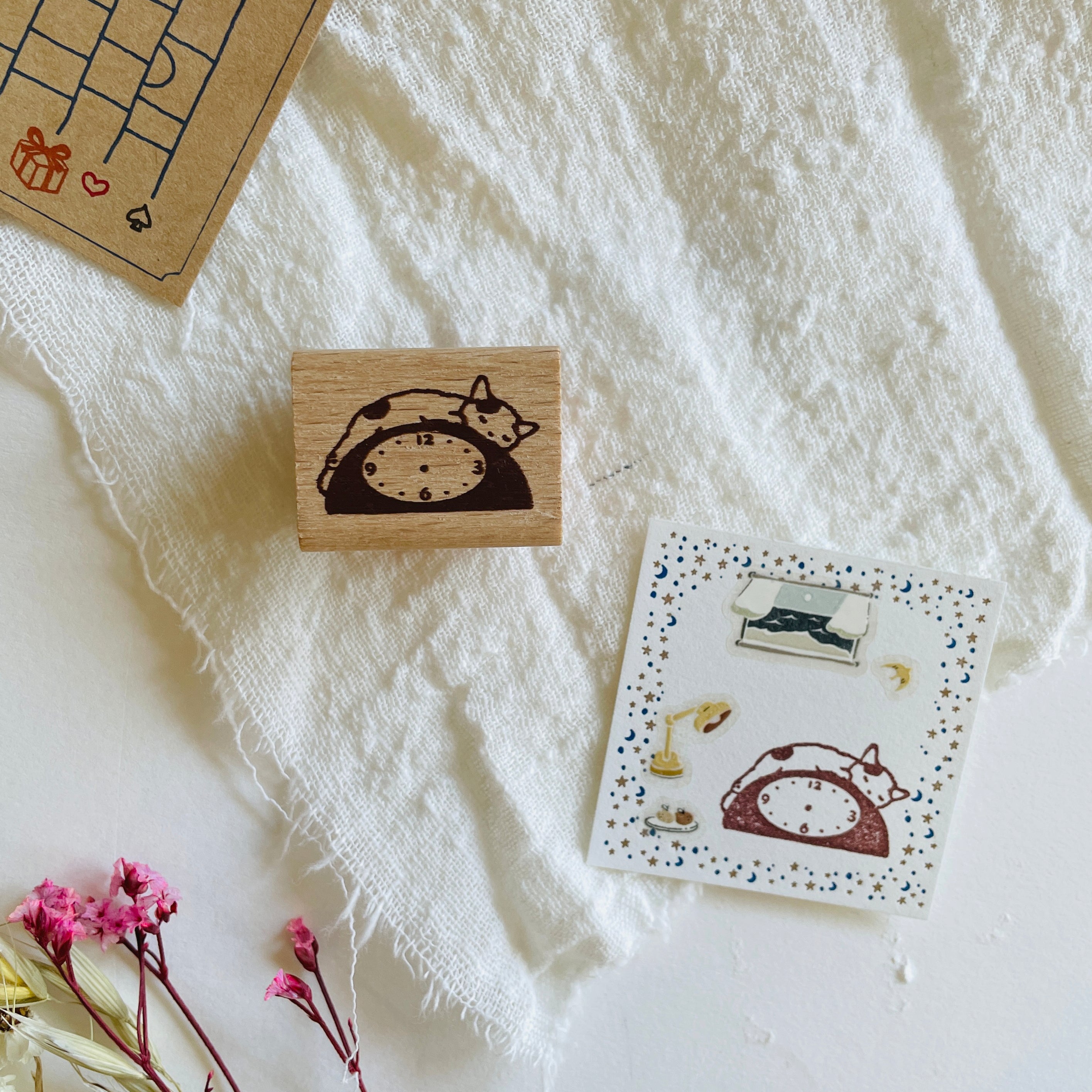 Pottering Cat Stamps
