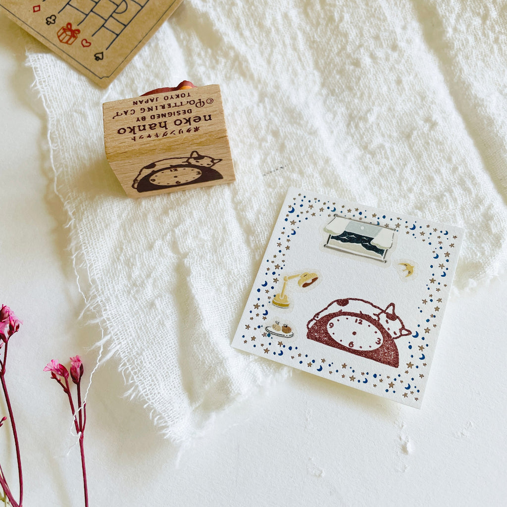 Pottering Cat Stamps
