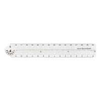 Multi Ruler 30cm - Clear