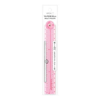 Multi Ruler 30cm - Pink