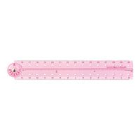 Multi Ruler 30cm - Pink