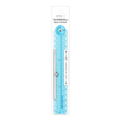Multi Ruler 30cm - Blue