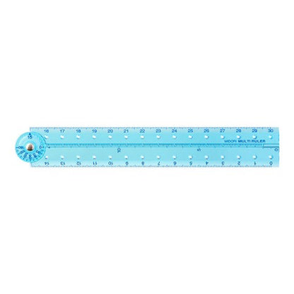 Multi Ruler 30cm - Blue