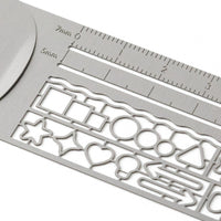 Clip Ruler Silver - A
