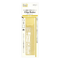 Clip Ruler Decorative Pattern -  A Gold