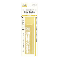 Clip Ruler Decorative Pattern -  A Gold