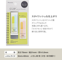 CLIP COCO FUSEN STICKY NOTES LIME