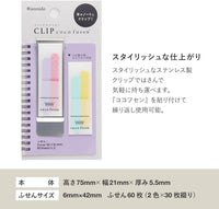 CLIP COCO FUSEN STICKY NOTES PURPLE
