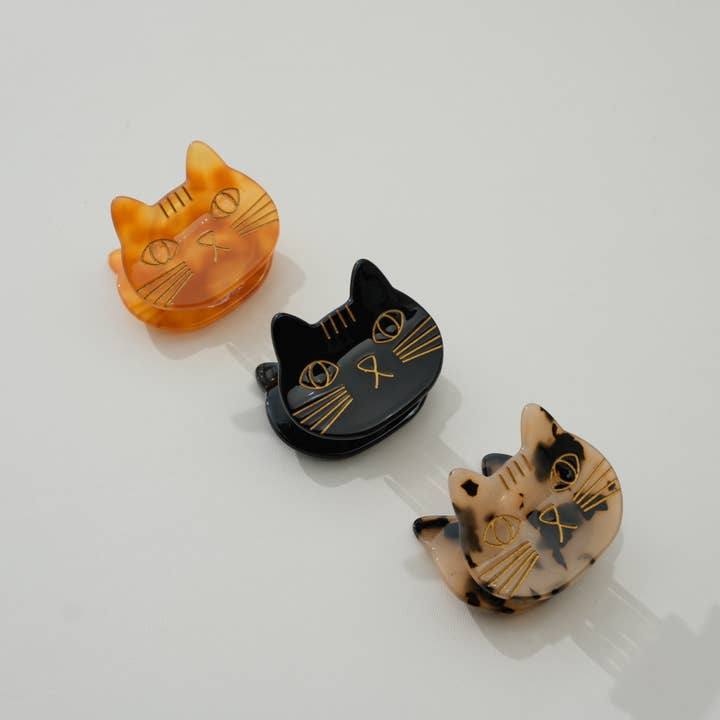 Ginger Cat Claw Clip - Small Adorro assorted
