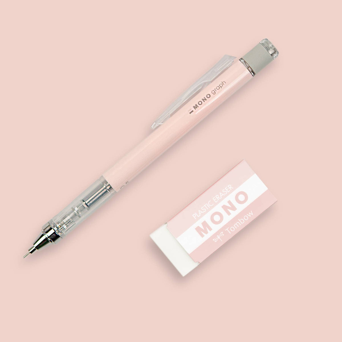 MONO Graph Mechanical Pencil + Eraser Set