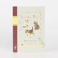 POTTERING CAT Postcard