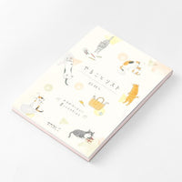 Midori - To Do List Memo Pad - Cat