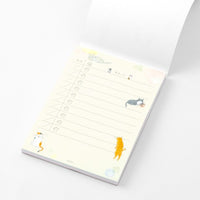 Midori - To Do List Memo Pad - Cat