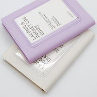 LACONIC Pocket Log Diary - B7C - Undated Daily - Purple with Photocard Pocket
