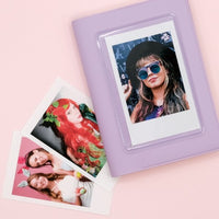 LACONIC Pocket Log Diary - B7C - Undated Daily - Purple with Photocard Pocket