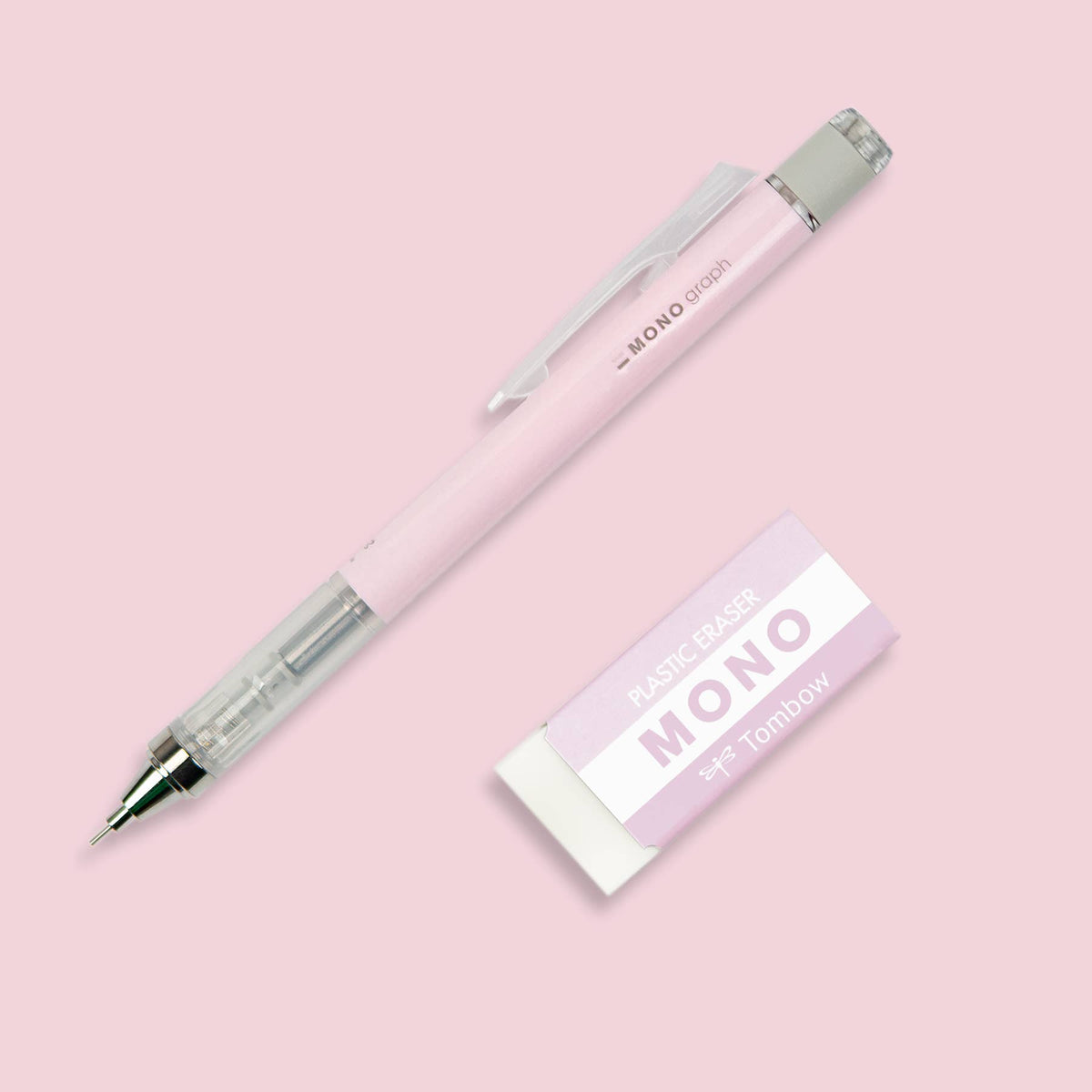 MONO Graph Mechanical Pencil + Eraser Set