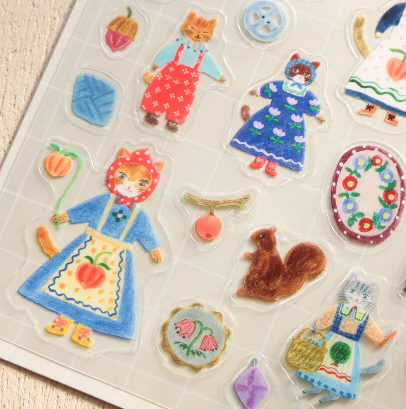 Aiko Fukawa Sticker | Rabbit Garden or Cats and Buttons