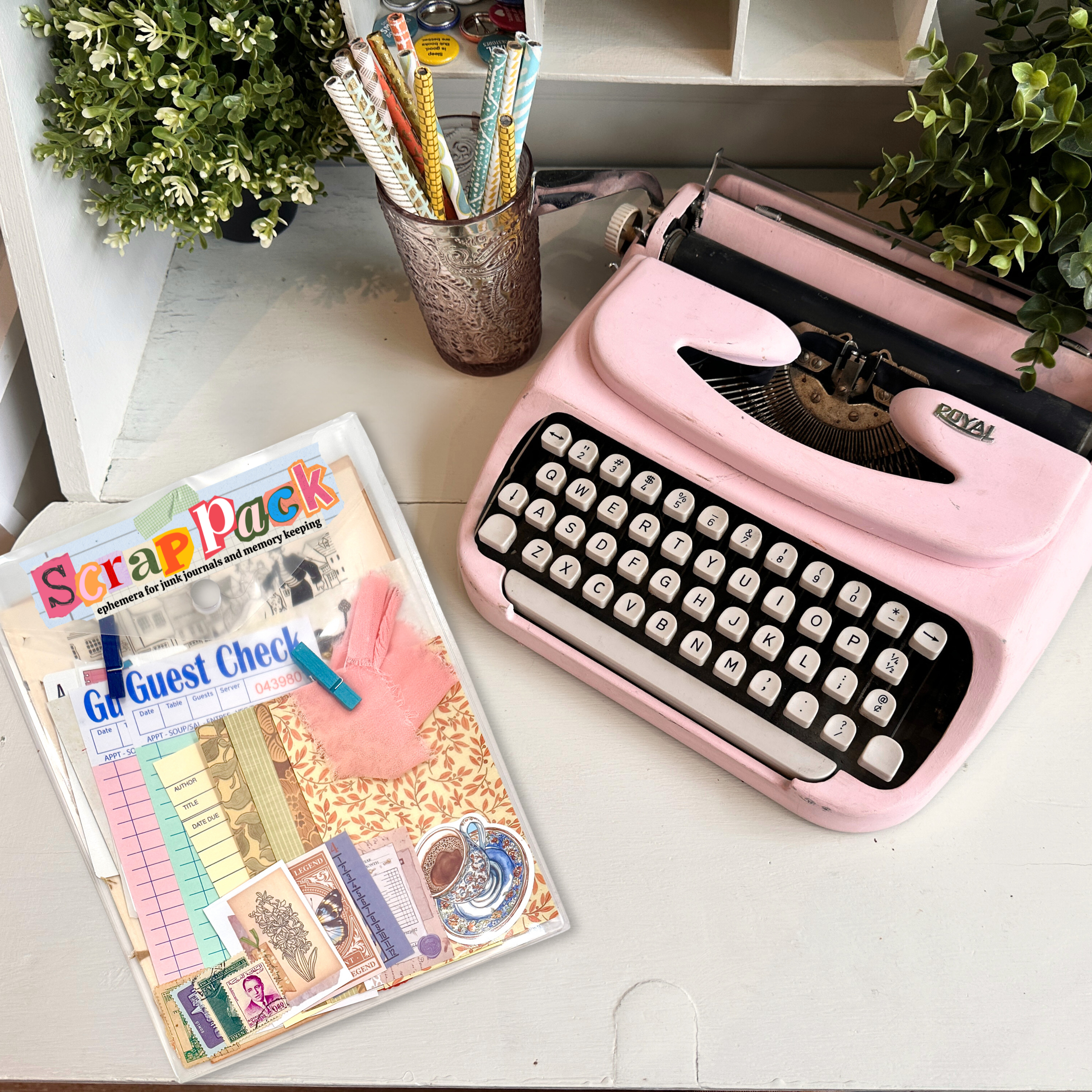 Junk Journal Scrap Pack | Ephemera