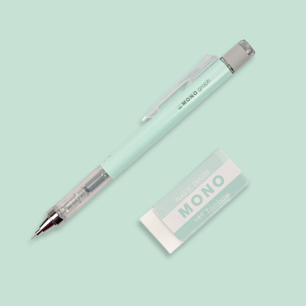 MONO Graph Mechanical Pencil + Eraser Set