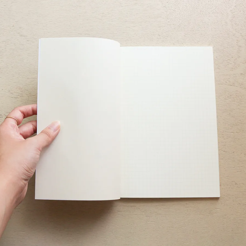 Aiko Fukawa A5 Notebook | 5mm Grid Animal Flower Design