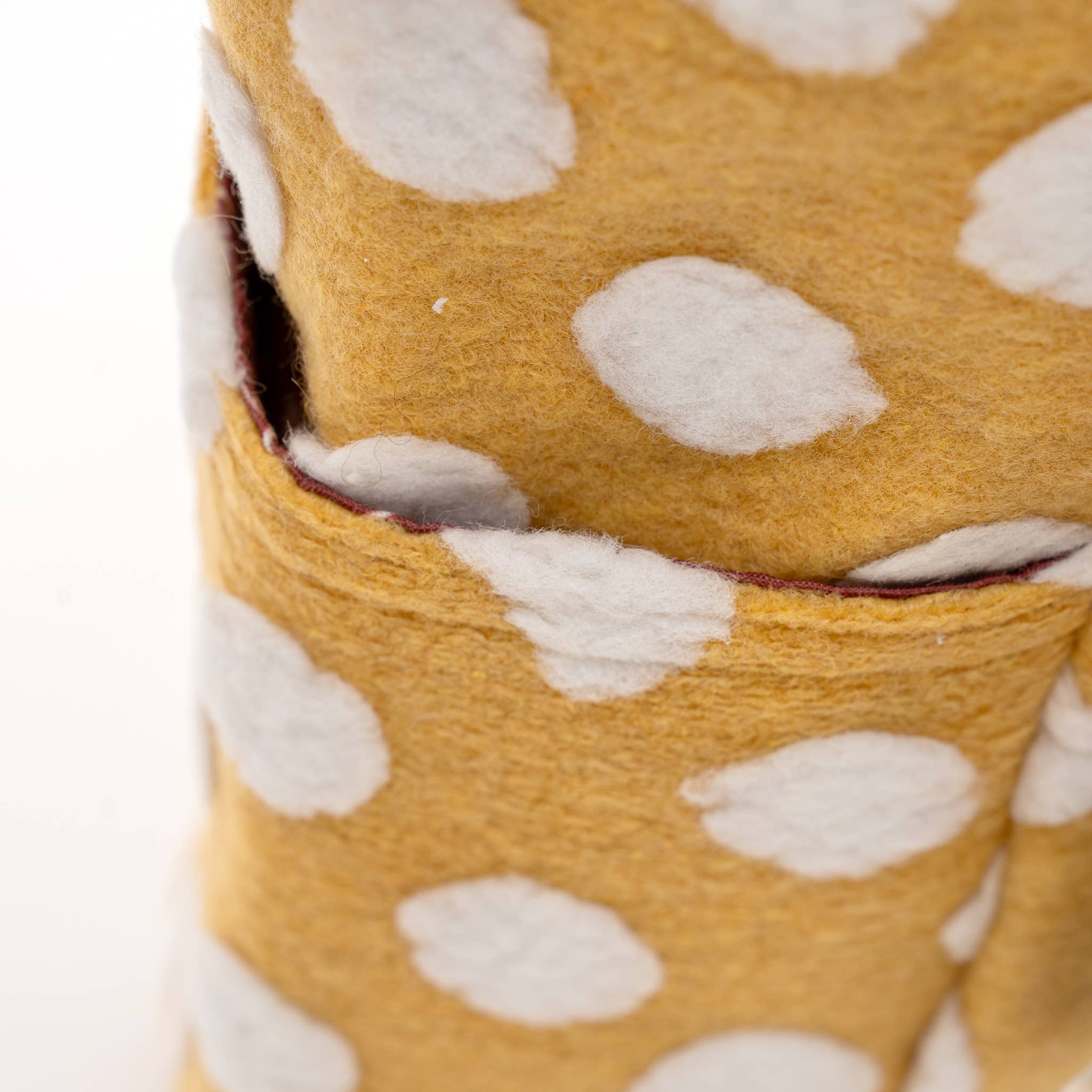 Kusuguru Japan Bobble Dot Textured Tote Bag