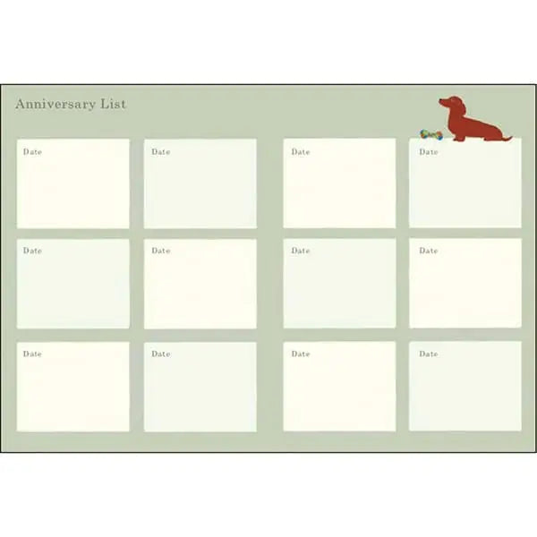 2026 Yusuke Yonezu A6 soft cover monthly planner Shironeko