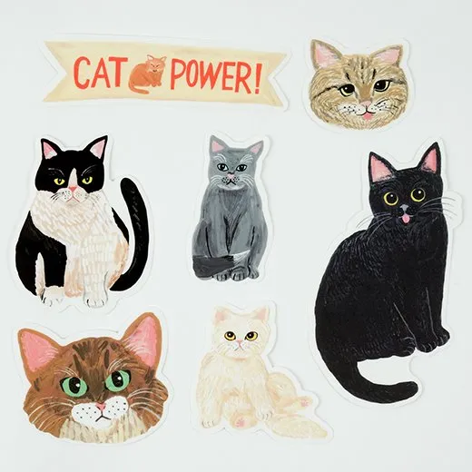 Greeting Life cat  Sticker Pack