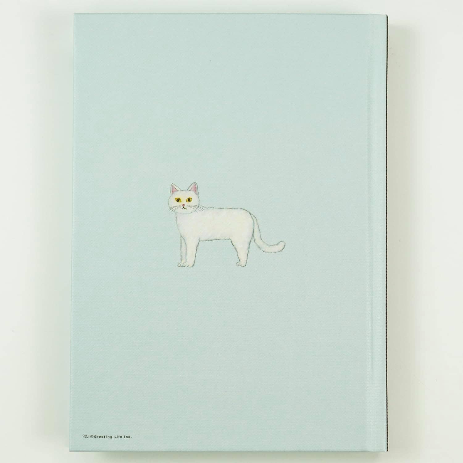 Greeting Life YZD-434 Illustration Changes Every Page Diary Cat Gray