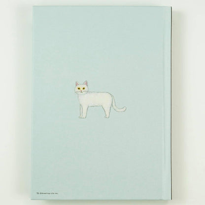 Greeting Life YZD-434 Illustration Changes Every Page Diary Cat Gray